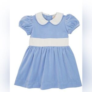 The Beaufort Bonnet Company Light Blue and White Formal Dress